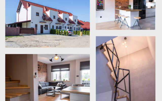 Cztery domy jednorodzinne - bliźniaki