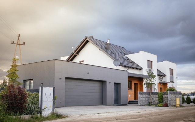 Dwa domy jednorodzinne - bliźniak